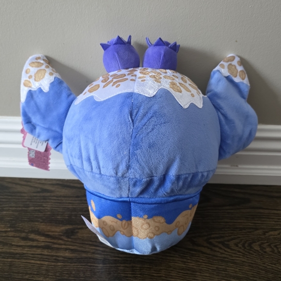 Disney Munchlings Stitch Blueberry Crumble Plush Toy 0+ Stuffed Animal 12" - Picture 3 of 7